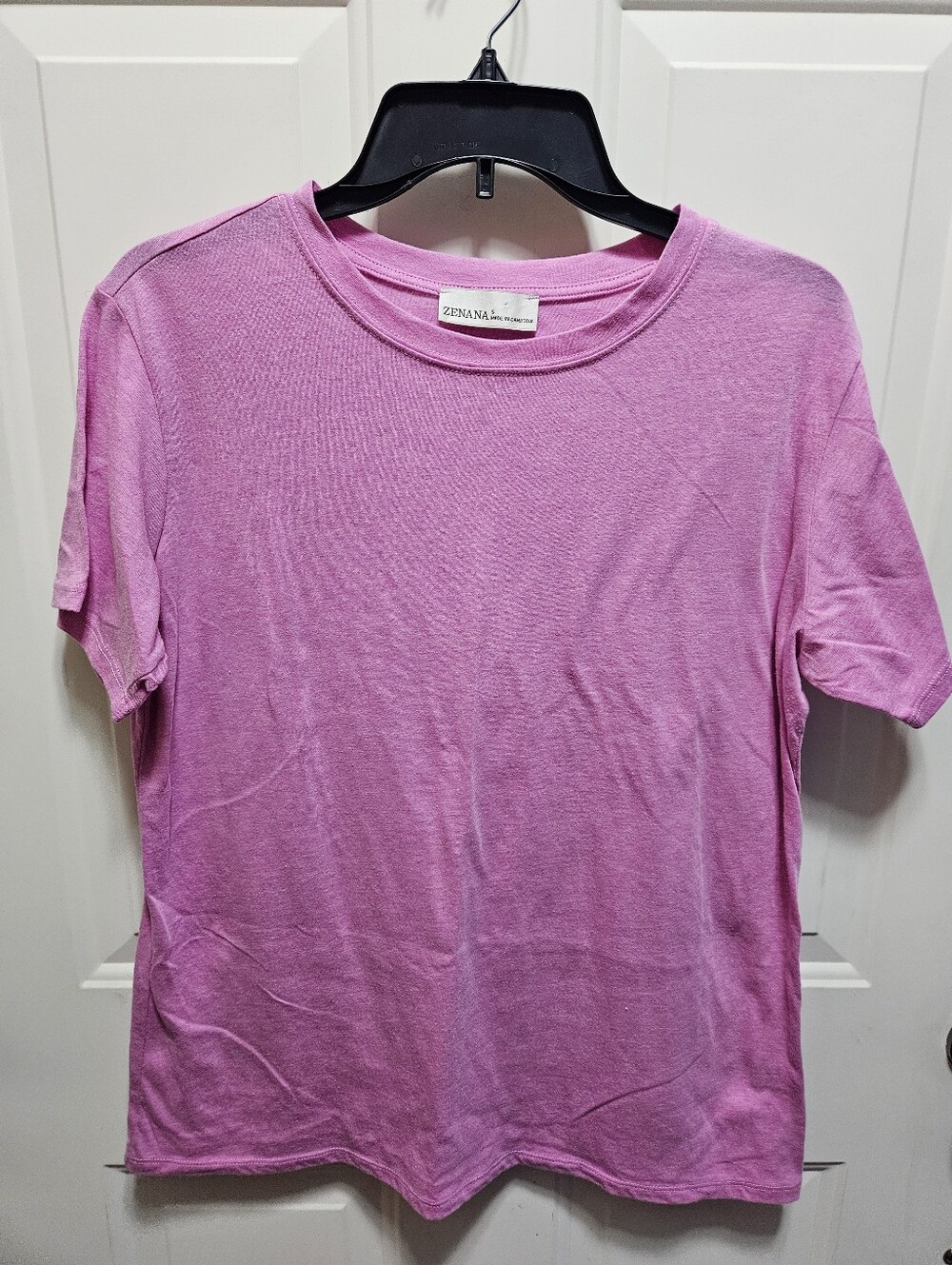 Zenana Cotton Blend Boyfriend Tee